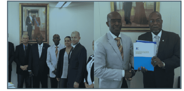 Minister Boasman meets with Law Enforcement Council illustration