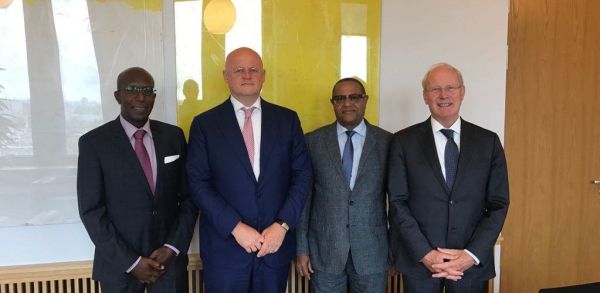 Justice meeting Council and minister of Justice of the Netherlands illustration